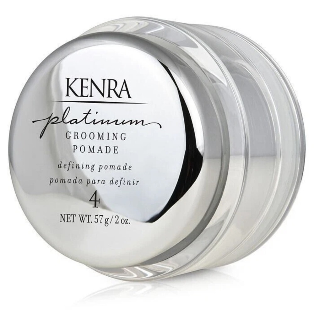 Kenra Platinum Grooming Pomade 4 Defining Pomade High Shine 2 oz Sealed New